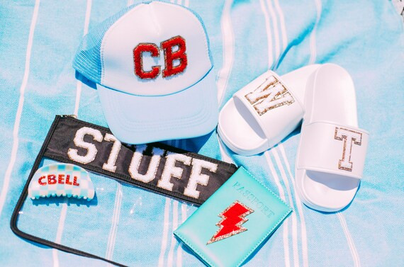 White Custom Slippers | Etsy (US)