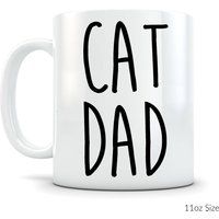 Cat Dad Mug Coffee Cup, Gifts For Him Owner Mug, Funny Gift, Daddy # | Etsy (US)