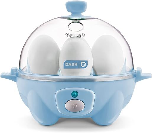 DASH Rapid Egg Cooker: 6 Egg Capacity Electric Egg Cooker for Hard Boiled Eggs, Poached Eggs, Scr... | Amazon (US)