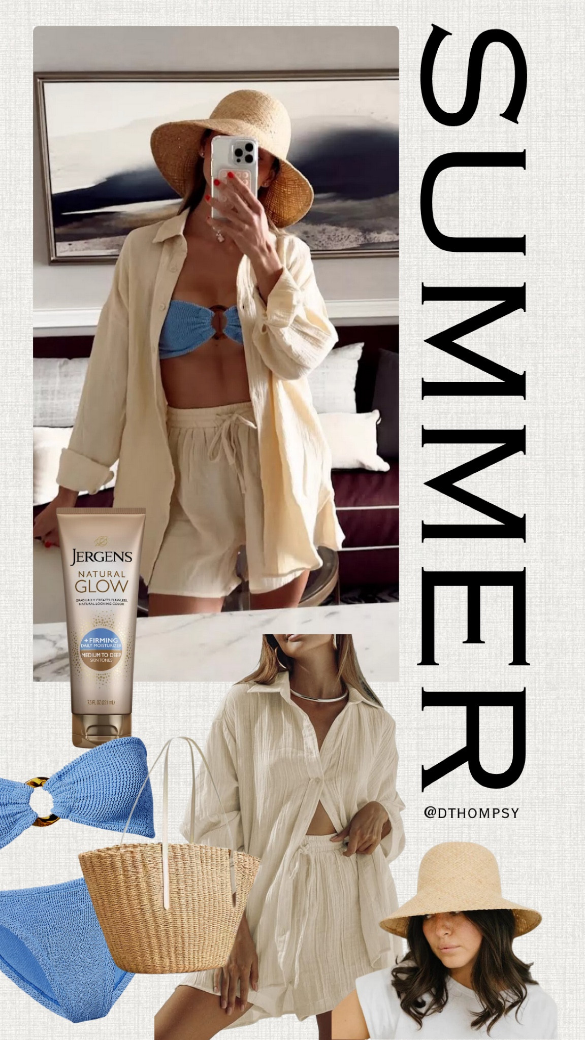 OOTD

summer vacation outfit, beach style, bikini, bathing suit, jergens, tanning lotion, amazon, casual lounge set

#LTKstyletip #LTKfindsunder100 #LTKswim