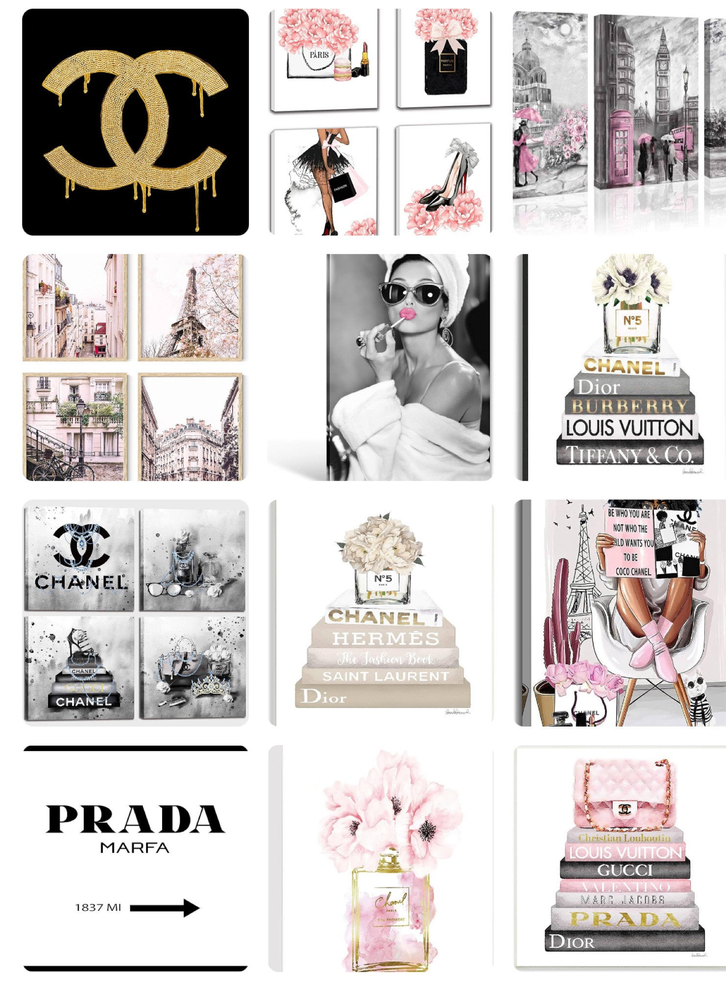 Oliver Gal The Fashion Book アート作品