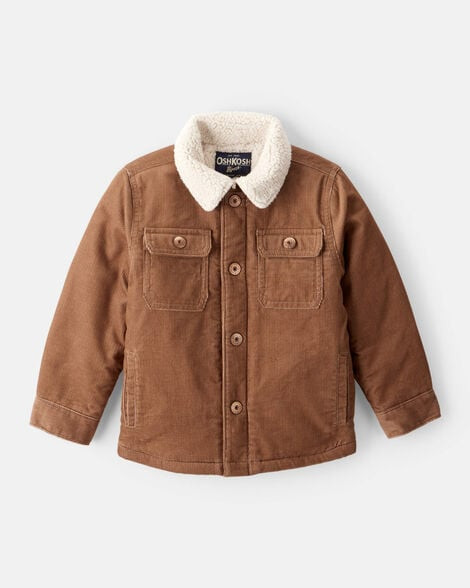 Toddler Boy Corduroy Long-Sleeve Fashion Jacket - Brown | Carter's Inc