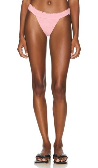 Pia Bikini Bottom in Pink Tweed | Revolve Clothing (Global)