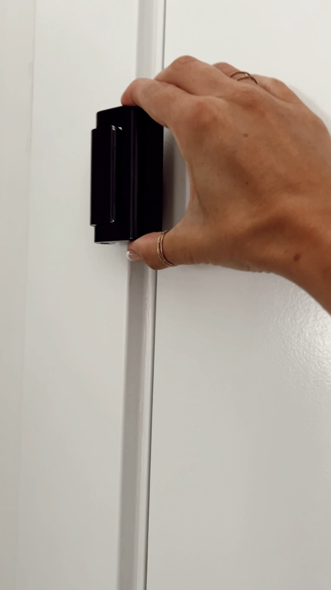 These door latches are for security purposes and also to keep your littles from going out without you knowing.
We have loved these! Keeps people out & in. 

#LTKFindsUnder50 #LTKKids #LTKHome