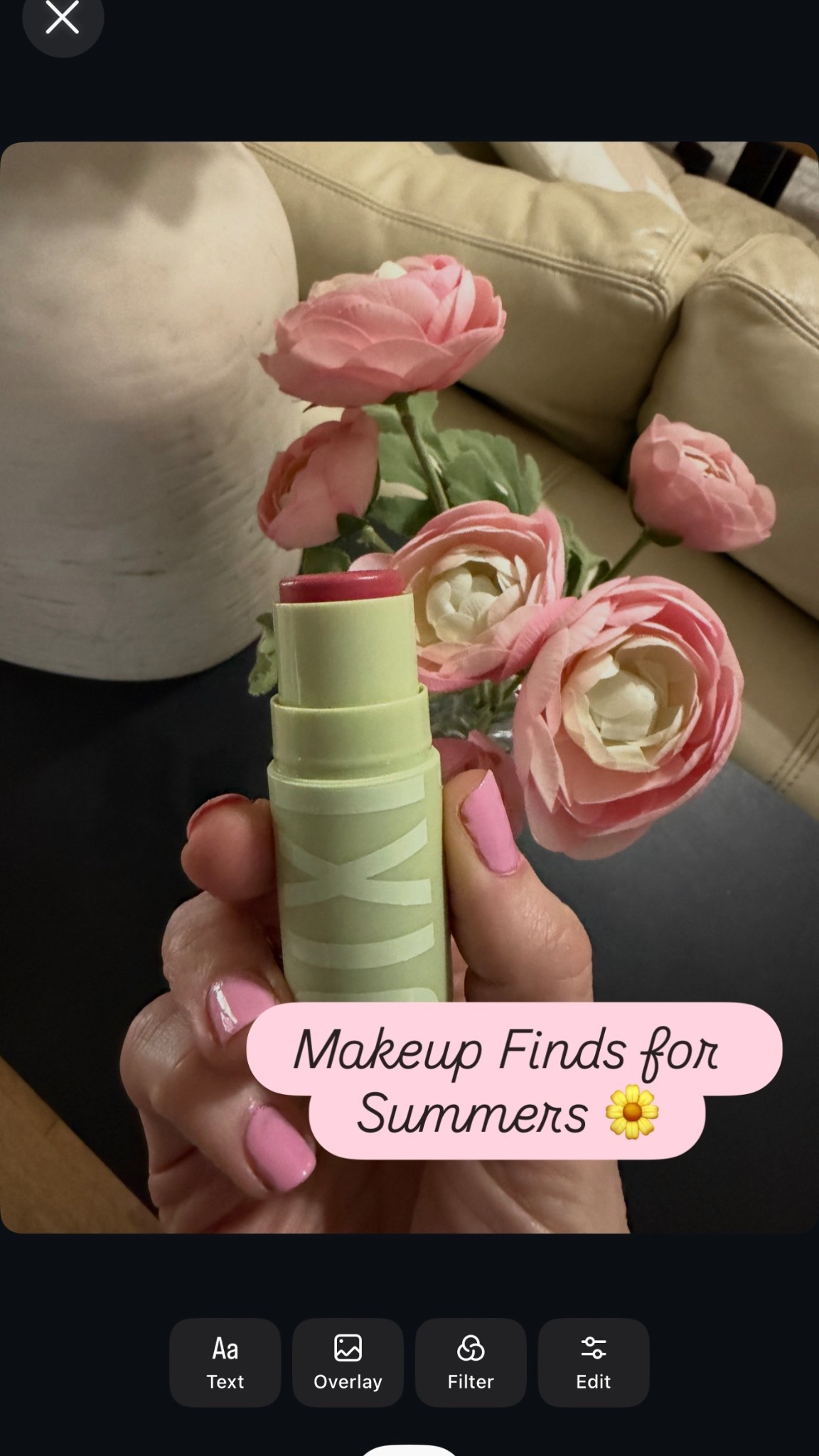 Makeup finds for summers 
True summer makeup 
Summer color palette 

Pixie lip - rosette 
Pixie blush - fleur & mauve   (Mauve maybe best for soft summers )
Nail polish - JM 
Rhode - piggy  & ribbon 
L’Oréal - 165 tickled pink 
Sky high / black brown 
Eyeliner - charcoal 


#LTKBeauty #LTKgrwm #LTKselfcare