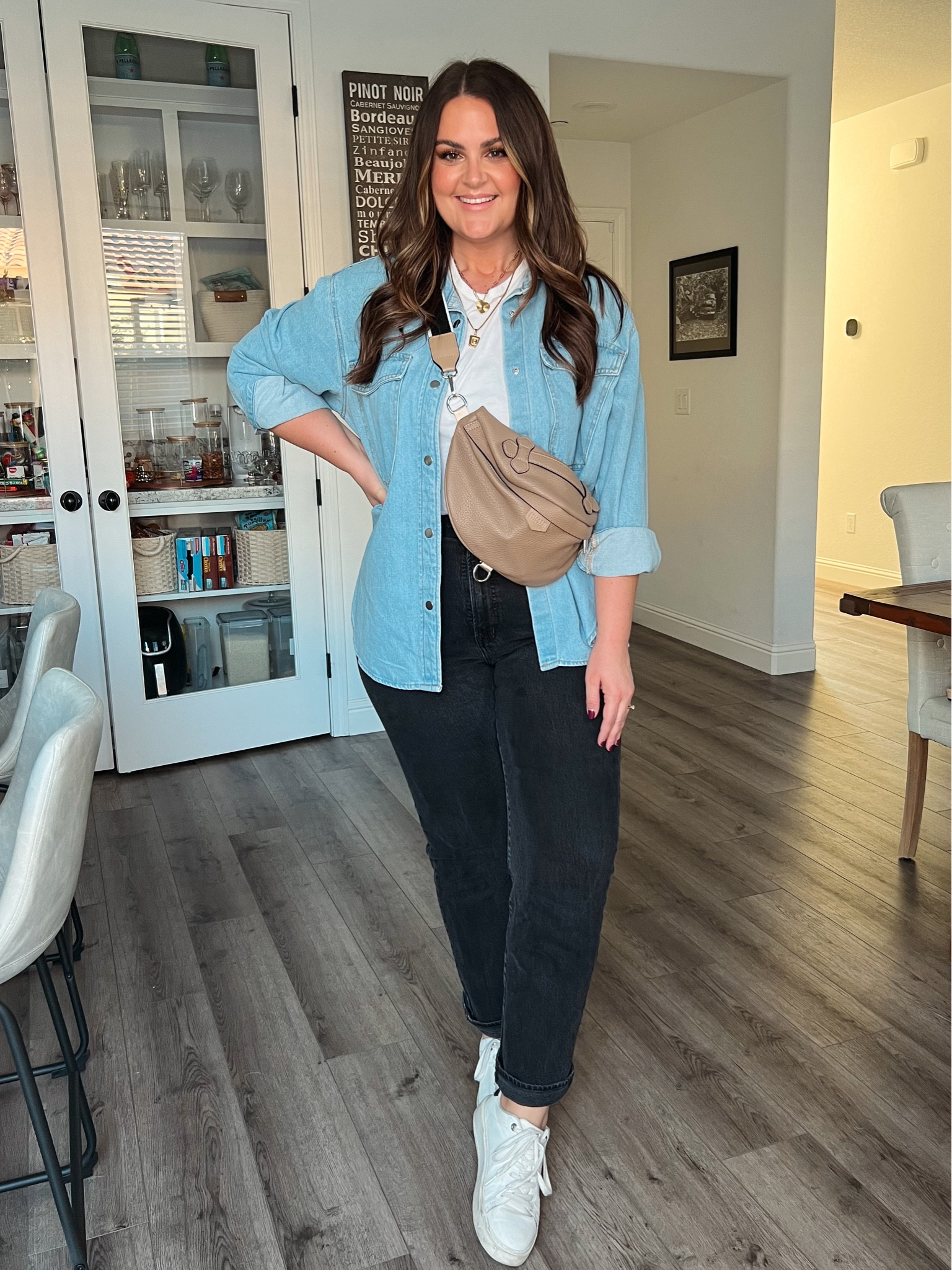 Affordable style, Midsize outfit idea, style over 30, size 14

Jeans, 31
Shirt, XL
Denim shacket, Lg 

#LTKfindsunder50 #LTKstyletip #LTKmidsize