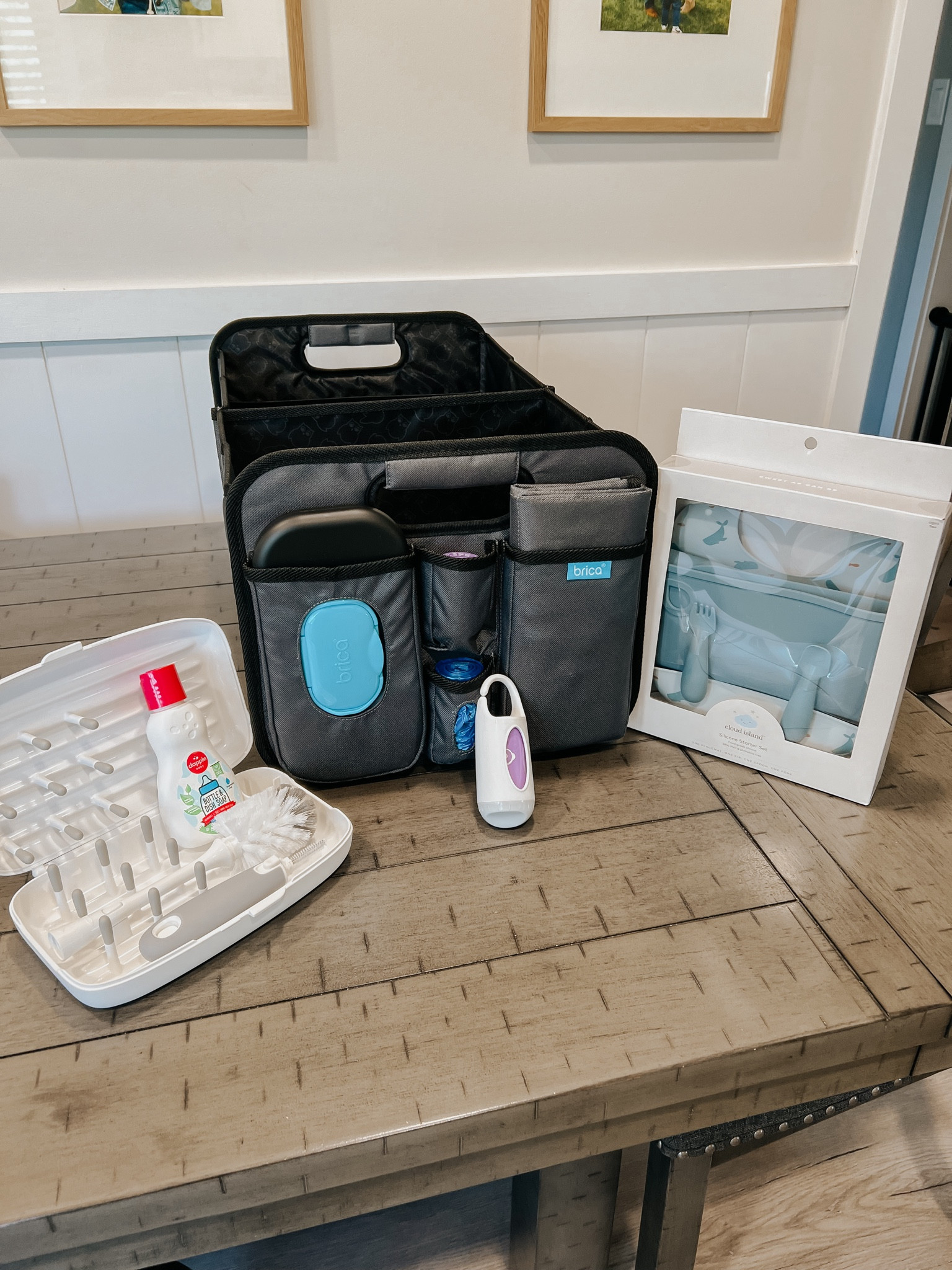 Getting ready for a roadtrip with a toddler and infant and needles to say I'm a mom who thrives on organization so I can easily grab what I need! This munchkin car organizer has a wipe holder, changing pad, and baggies for dirty diapers. I will be stocking this with diapers and wipes, baby bottles, formula, snacks, and more! 

Linking a few of the items I got for this trip here!

Travel with kids, kids that travel, travel organization, road trip must haves

#LTKkids #LTKtravel #LTKfindsunder50