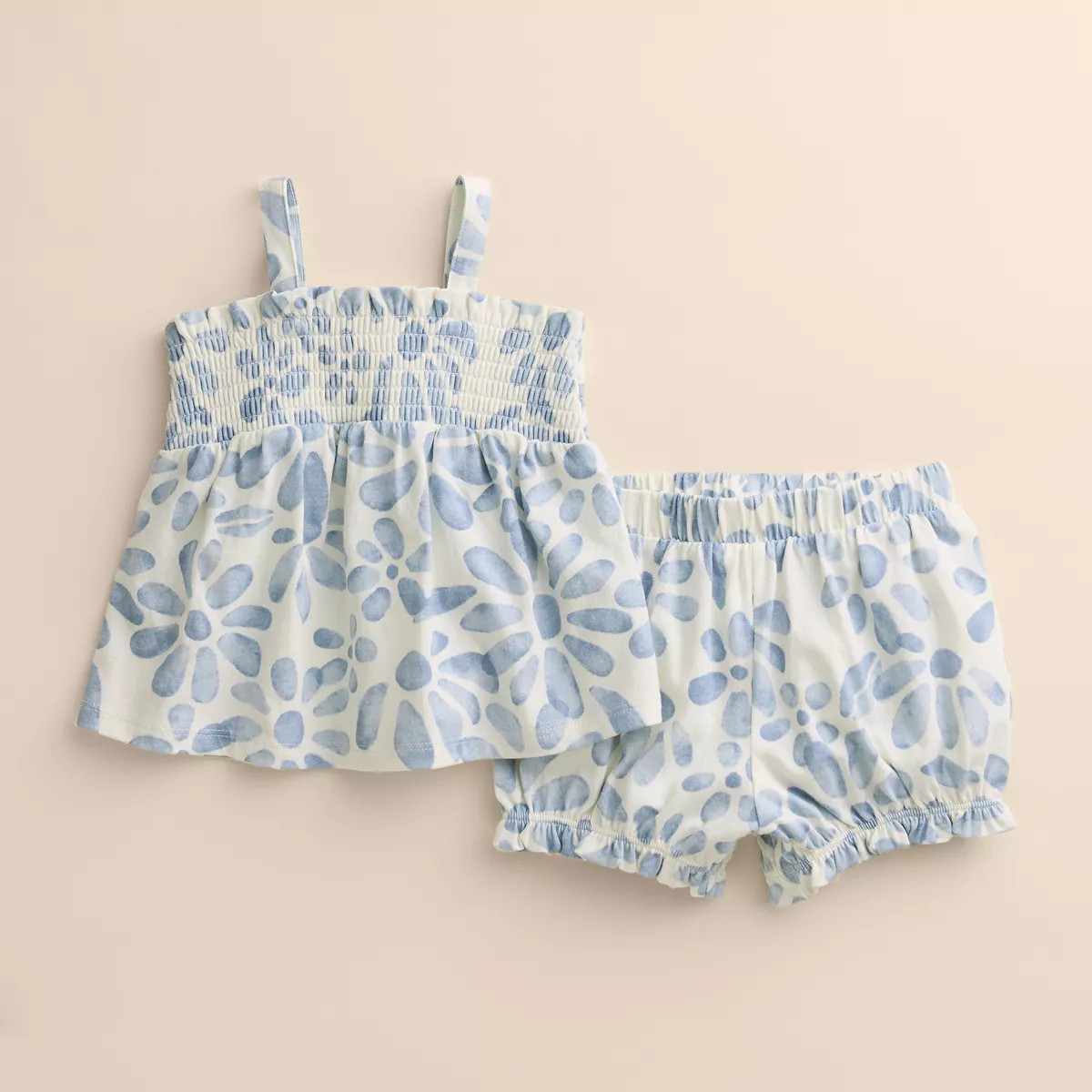 Baby Little Co. by Lauren Conrad Organic Smocked Babydoll and Shorts Set | Kohl's
