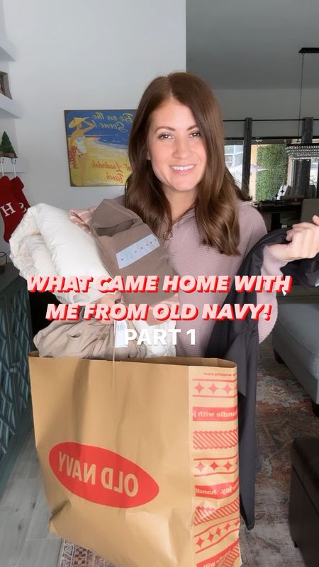 What came home with me from Old Navy? | Part 1 🛍️🎁🙌🏼 So many cute finds at @oldnavy that are perfect for the holiday and winter season! Loving all the textures, prints and colors! 

❤️Follow me if you love Old Navy and want to see more new arrivals, affordable finds and more! 

Wearing: 
Fair Isle Sweater: medium 
Puffer Vest: medium
Red Hoodie: medium
Joggers: small
Dynamic Fleece: large
Flannels: small
Cargo pants: small


#LTKHoliday #LTKSeasonal #LTKstyletip