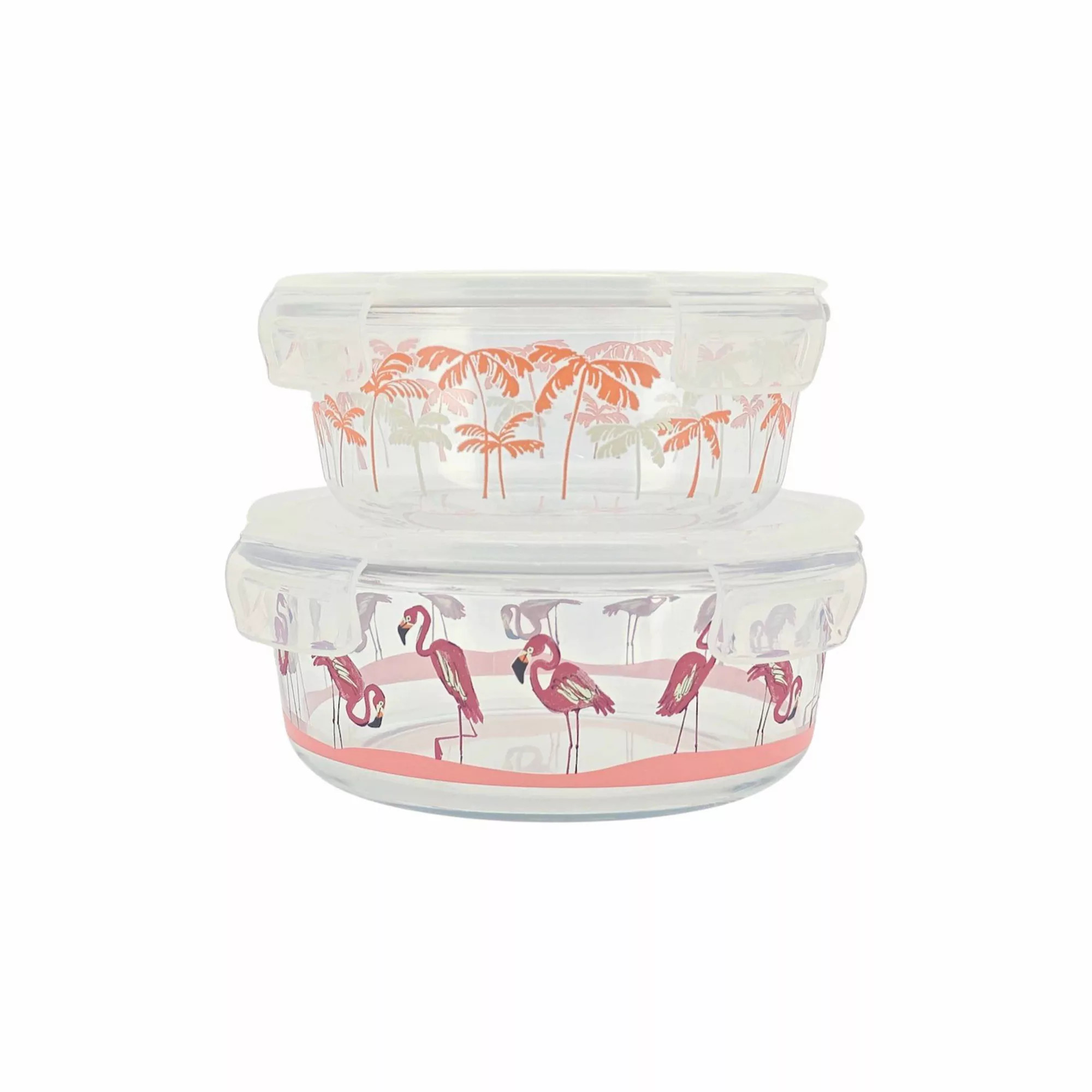 Celebrate Together™ Summer 2-pc. Flamingo Storage Container Set | Kohl's