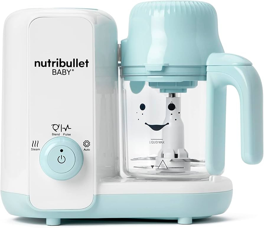 nutribullet Baby Steam + Blend, White/Blue | Amazon (US)