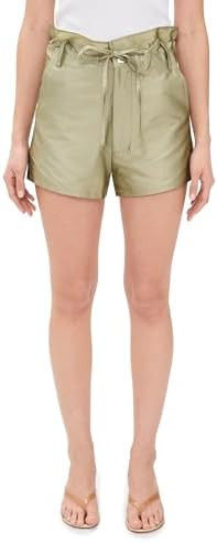 Chan Luu Women's Techno Taffeta Shorts | Amazon (US)