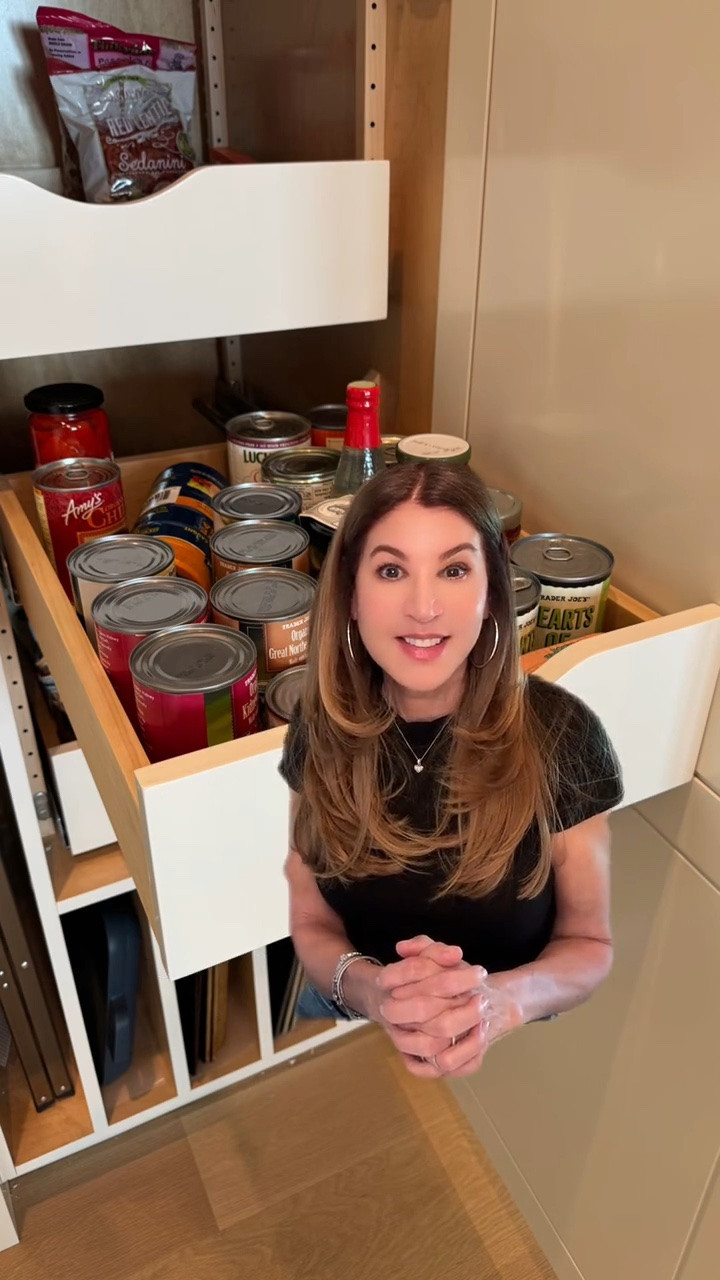 A well organized canned goods section makes meal prep easier, saves time because you’re not searching for what you need and saves money because you can see exactly what you own.🥫
Group similar items together, use a 3 tier organizer (I like the expandable version) to maximize visibility. A few simple organizing systems can make a big difference in your pantry!✨
#homeorganization #pantryorganization 
##pantrygoals #organizedhome #professionalorganizer

#LTKSaleAlert #LTKmomlife #LTKHome