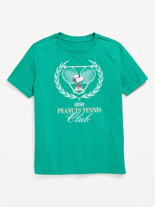 Gender-Neutral Peanuts® Snoopy Graphic T-Shirt for Kids | Old Navy (US)