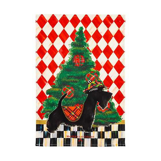 Scottie Dish Towel | MacKenzie-Childs