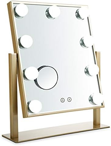 BSLE Hollywood Mirror with Lights Vanity Mirror with Lights,Tabletop Mirror with Dimmable LED Lig... | Amazon (US)