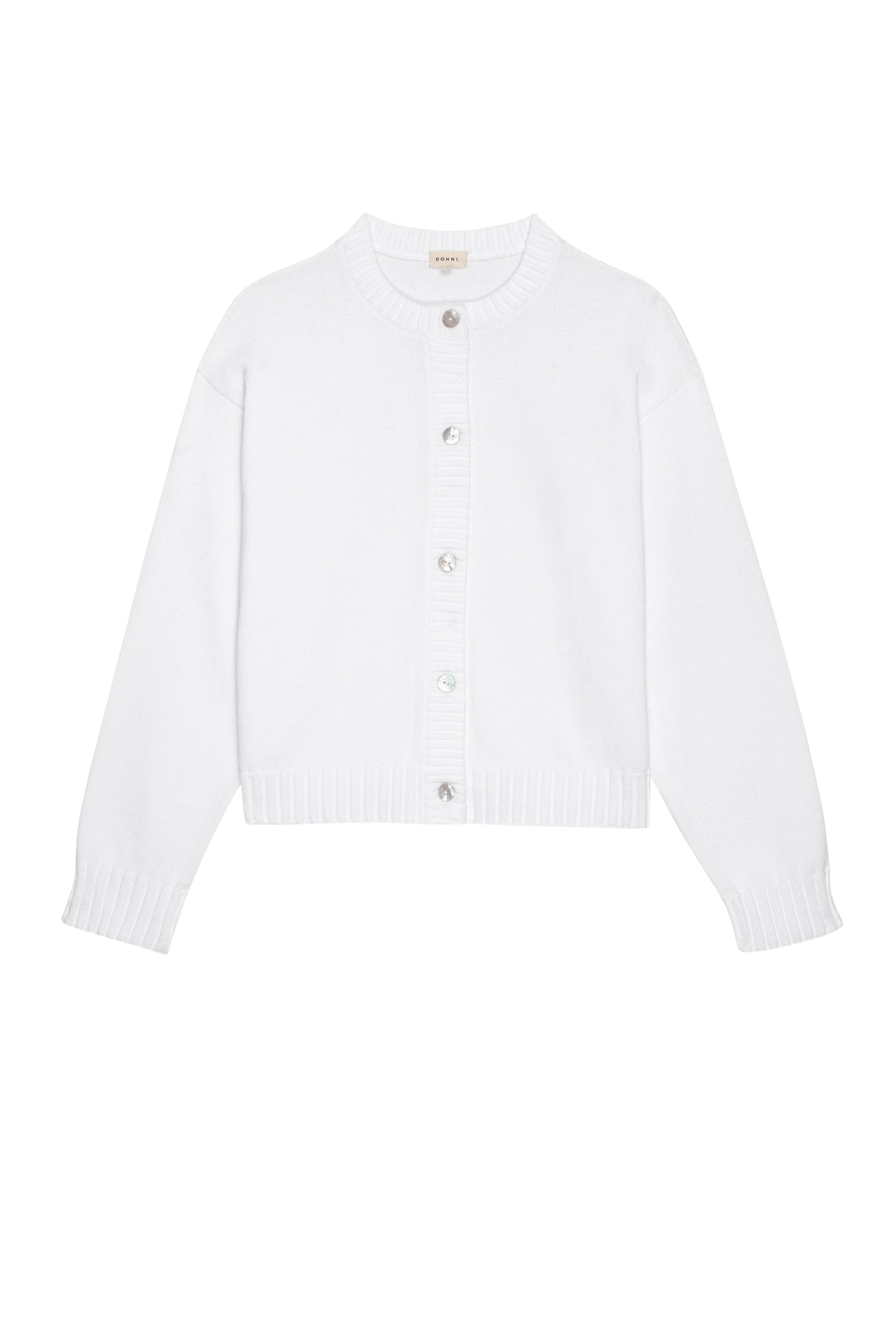 The Cotton Knit Cardigan | DONNI.