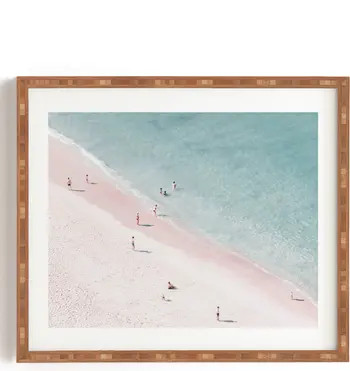 Ingrid Beddoes - Beach Summer of Love Framed Wall Art | Nordstrom