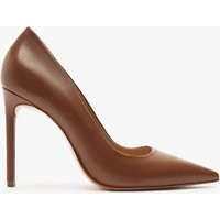 Lou High Stiletto Brown Pump | Schutz (US)