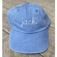 Personalized Baseball Cap Toddler Youth Hat Monogram Kids Custom Embroidered - Boy Girl Birthday Gift | Etsy (US)