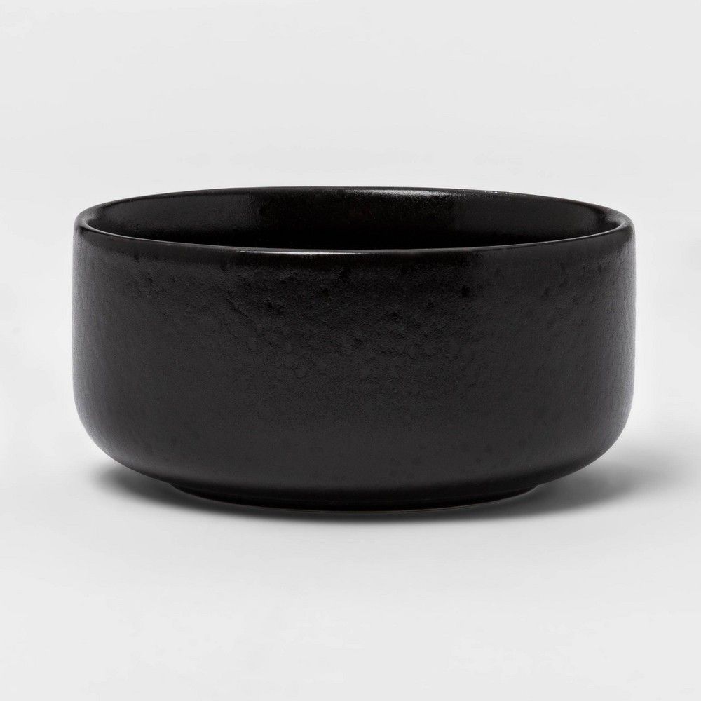 27oz Porcelain Ravenna Cereal Bowl Black - Project 62™ | Target