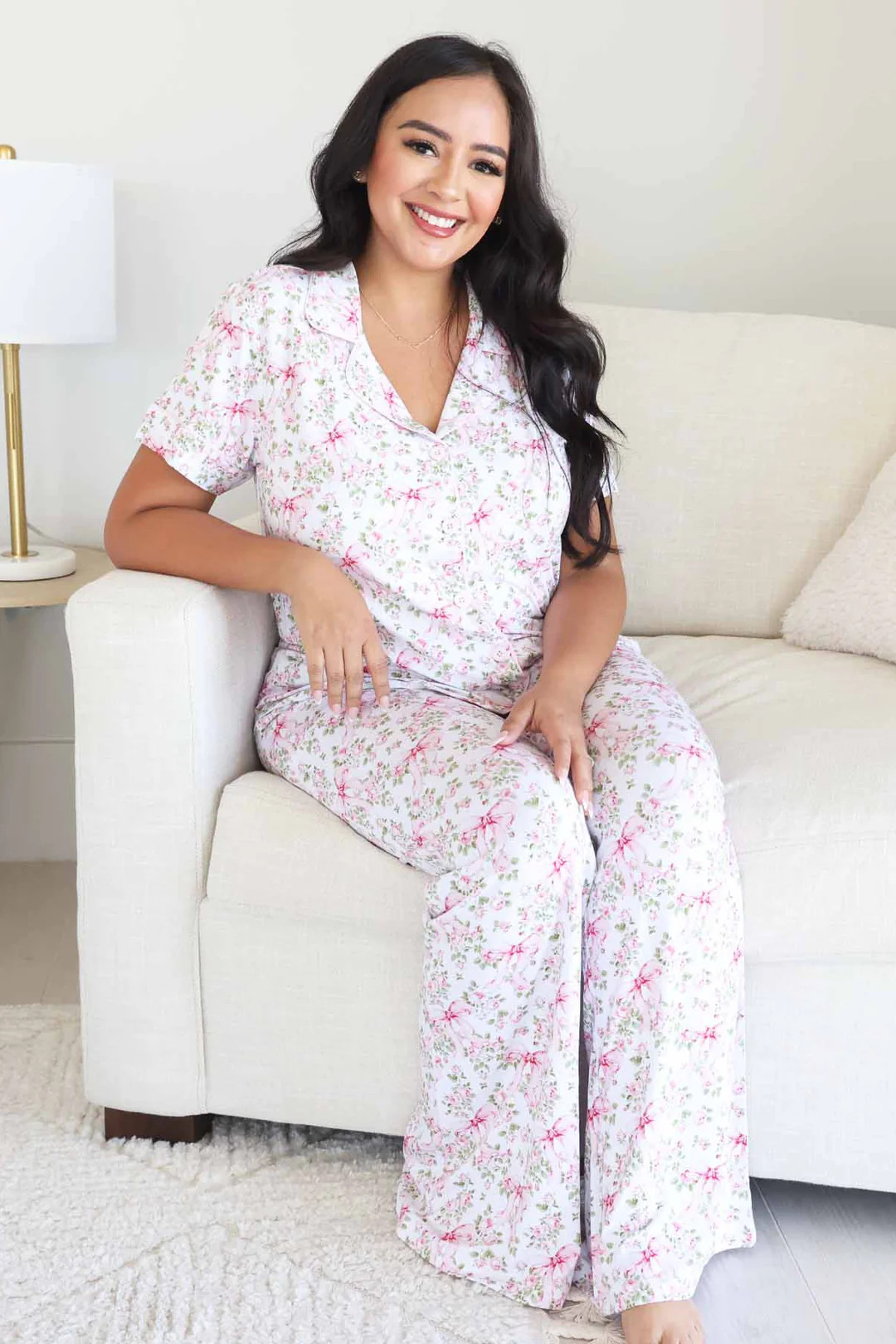 Women's Two Piece Flare Lounge Sets | Caden Lane