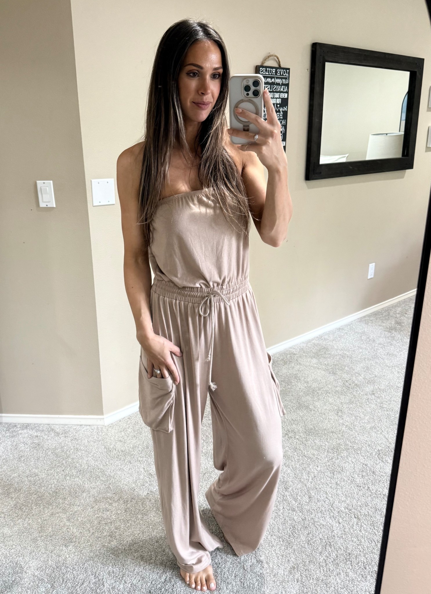 Cutest Amazon fall autumn inspired outfit jumpsuit so easy to throw on and go! Proven today when heading out for errands I am wearing a size large with a tied waist for my exact size 

#LTKFindsUnder50 #LTKStyleTip #LTKSeasonal