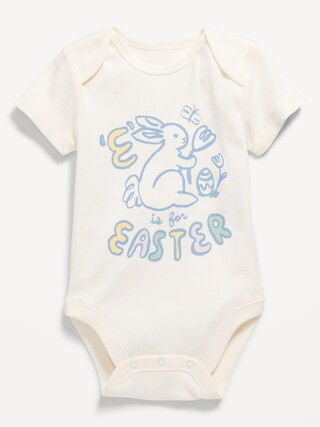 Unisex Short-Sleeve Graphic Bodysuit for Baby | Old Navy (US)