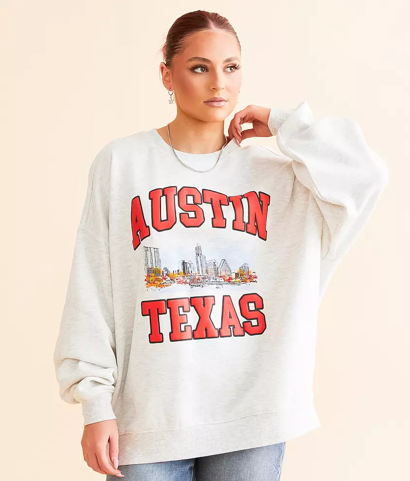 Austin Texas Oversized Pullover | Buckle