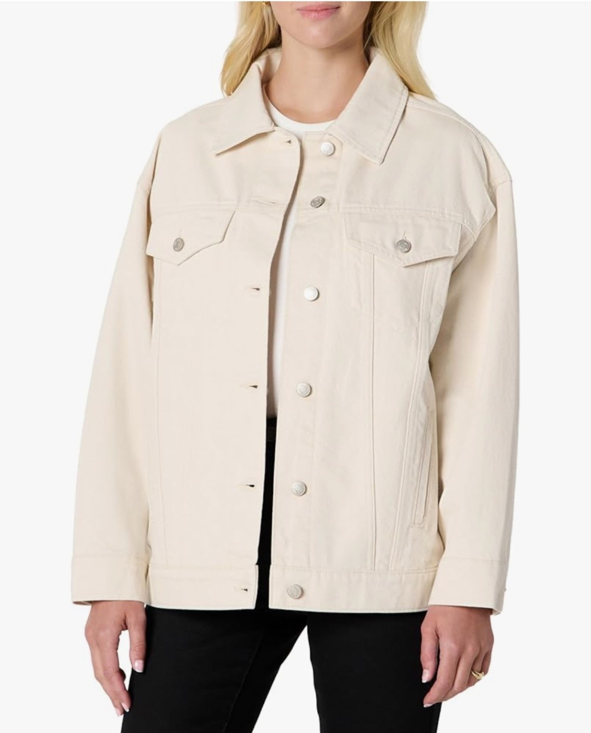 Amazon essentials jean jacket 

#LTKFindsUnder50 #LTKGiftGuide #LTKootd