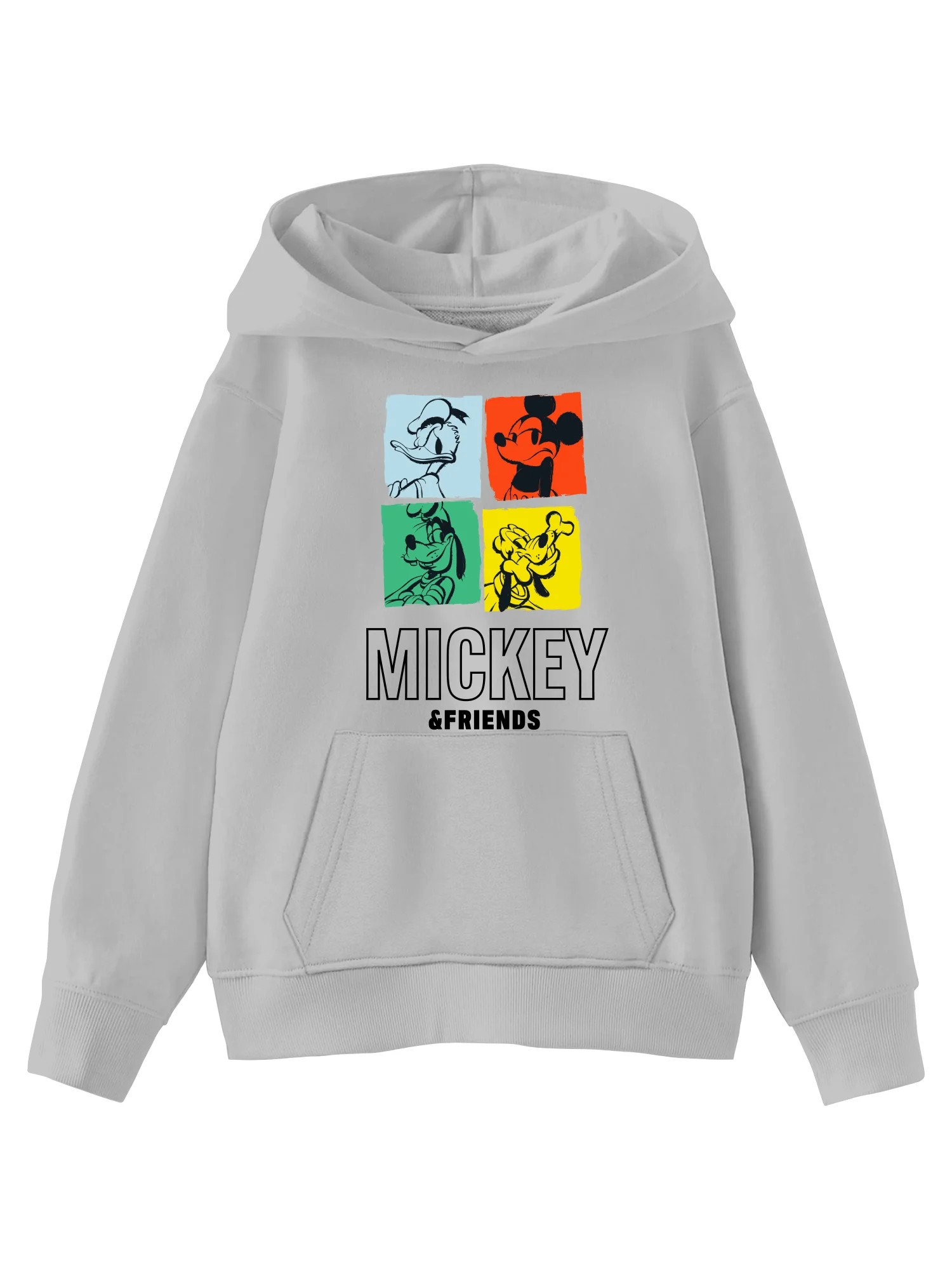 Mickey Mouse Modern Boys Apparel, Graphic Long Sleeve Hoodie, Sizes 4-18 (Little Boys & Big Boys)... | Walmart (US)