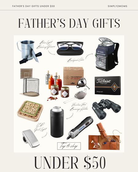 Get your dad a gift he’ll love this Father’s Day that’s also budget friendly. Choose from a variety of gifts including gifts for cooking out, golfing, camping and more - all for under $50! 

#LTKMens #LTKGiftGuide #LTKFindsUnder50