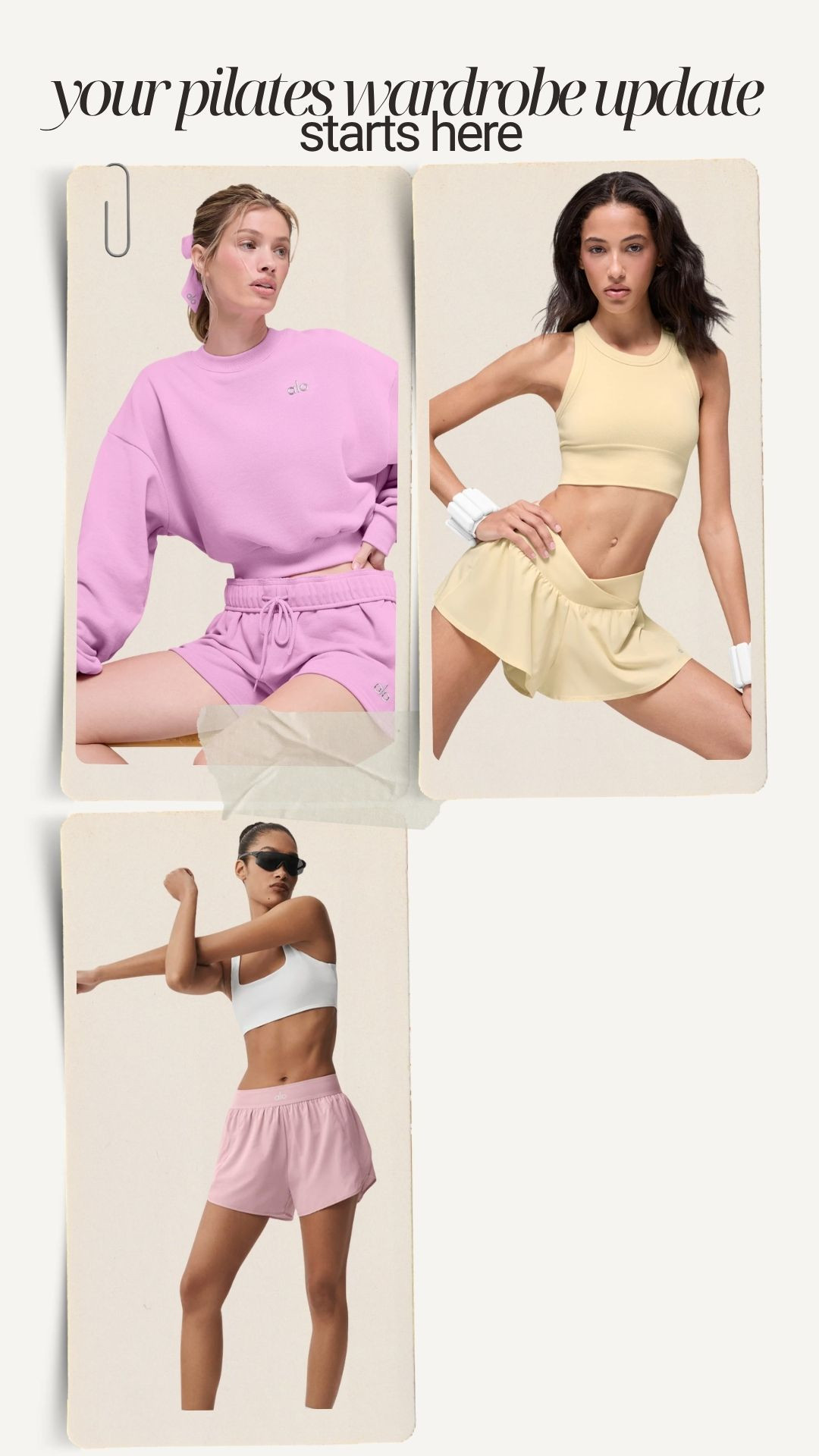 Pilates wardrobe update? yes please. Alo's final sale pieces are linked — go get them 🏃‍♀️ 

 #LTKootd #LTKActive #LTKSaleAlert