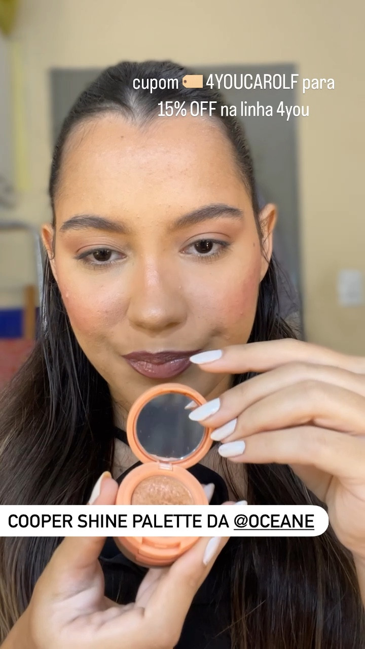 Cooper Shine Palette da Océane 4YOU🧡 

#LTKbeleza #LTKbrasil