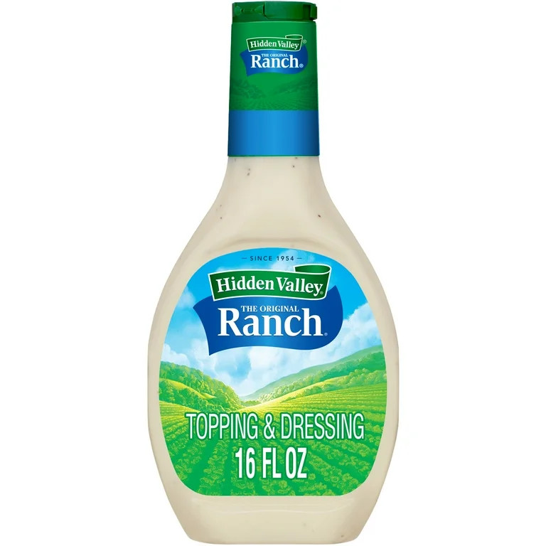 Hidden Valley Original Ranch Salad Dressing and Topping, 16 fl oz | Walmart (US)