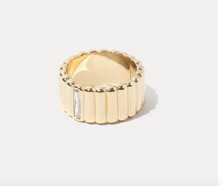 This is the band I’m wearing with my engagement ring.

You can use code LOLAMARIE to save!