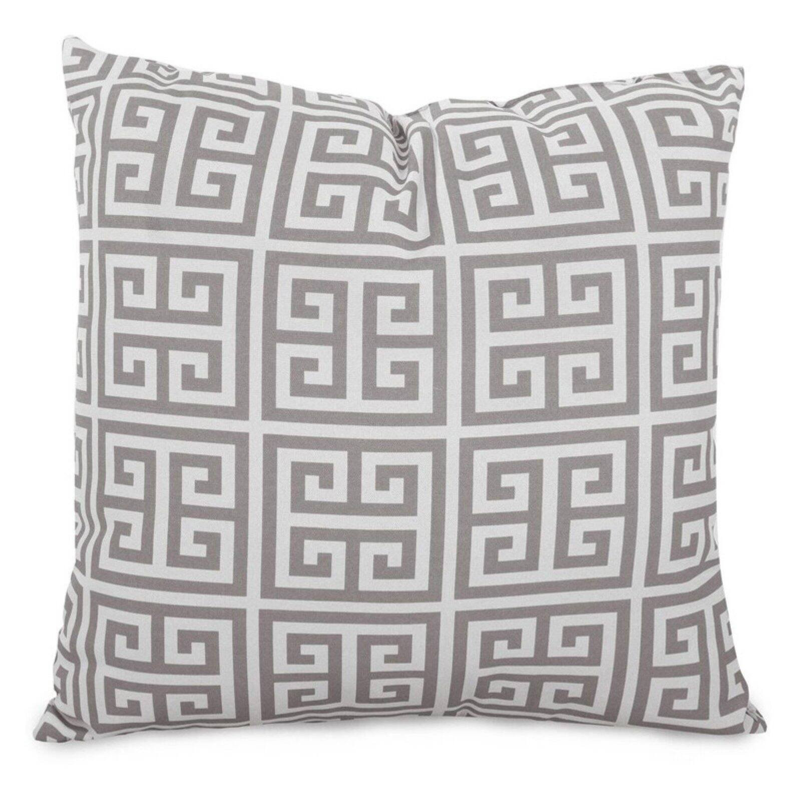 Majestic Home Goods Gray Towers Indoor / Outdoor Pillow - 24L x 24W in. | Walmart (US)