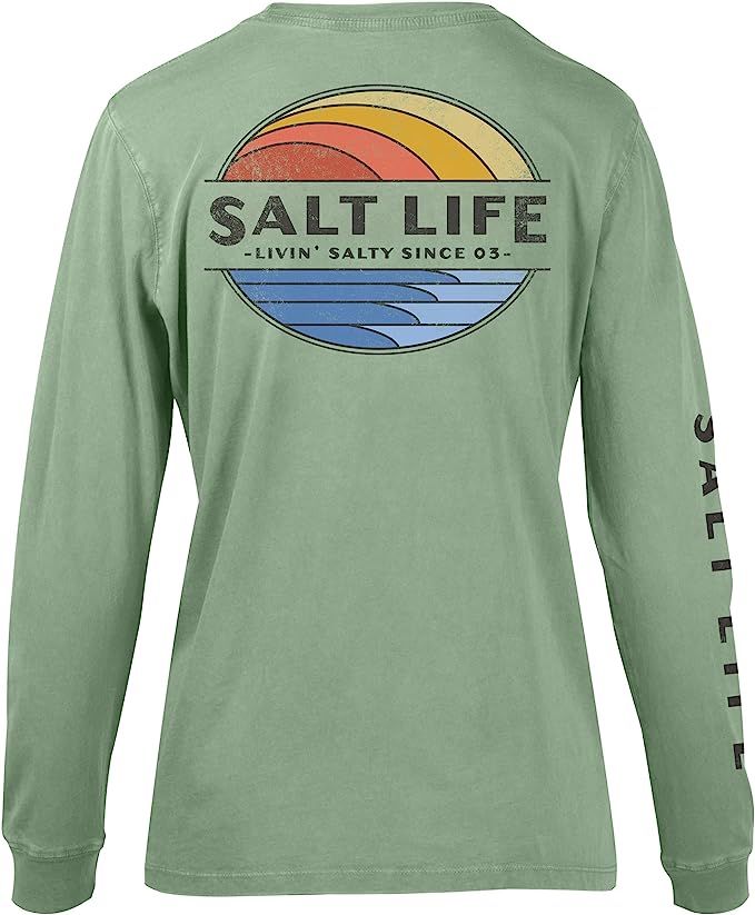 Salt Life Men's Vintage Rays Long Sleeve Boyfriend Tee | Amazon (US)