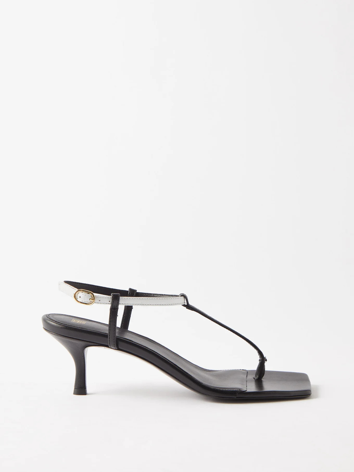 The Bicolour leather sandals | Matches (US)