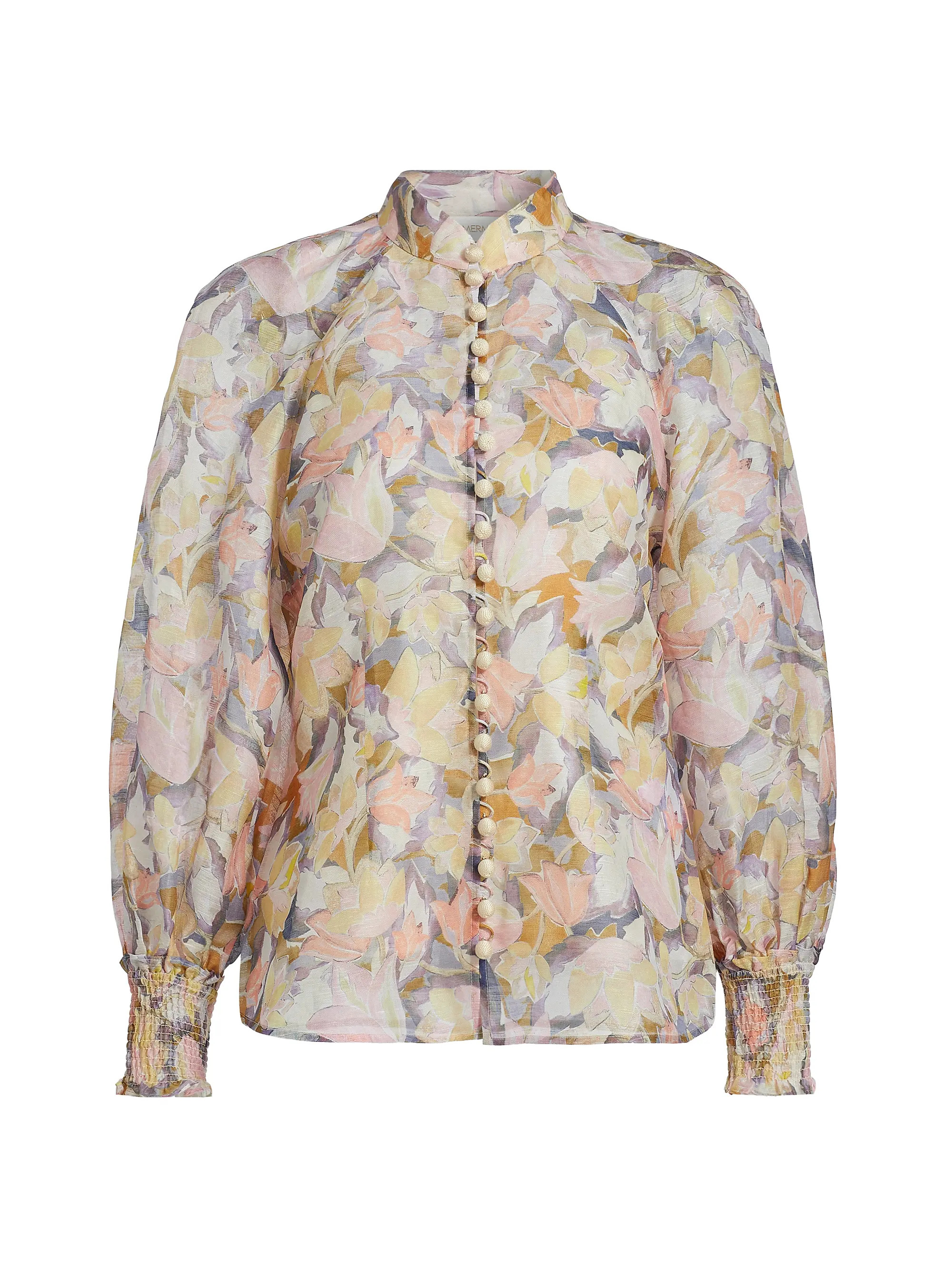 Illustration Buttoned Blouse | Saks Fifth Avenue