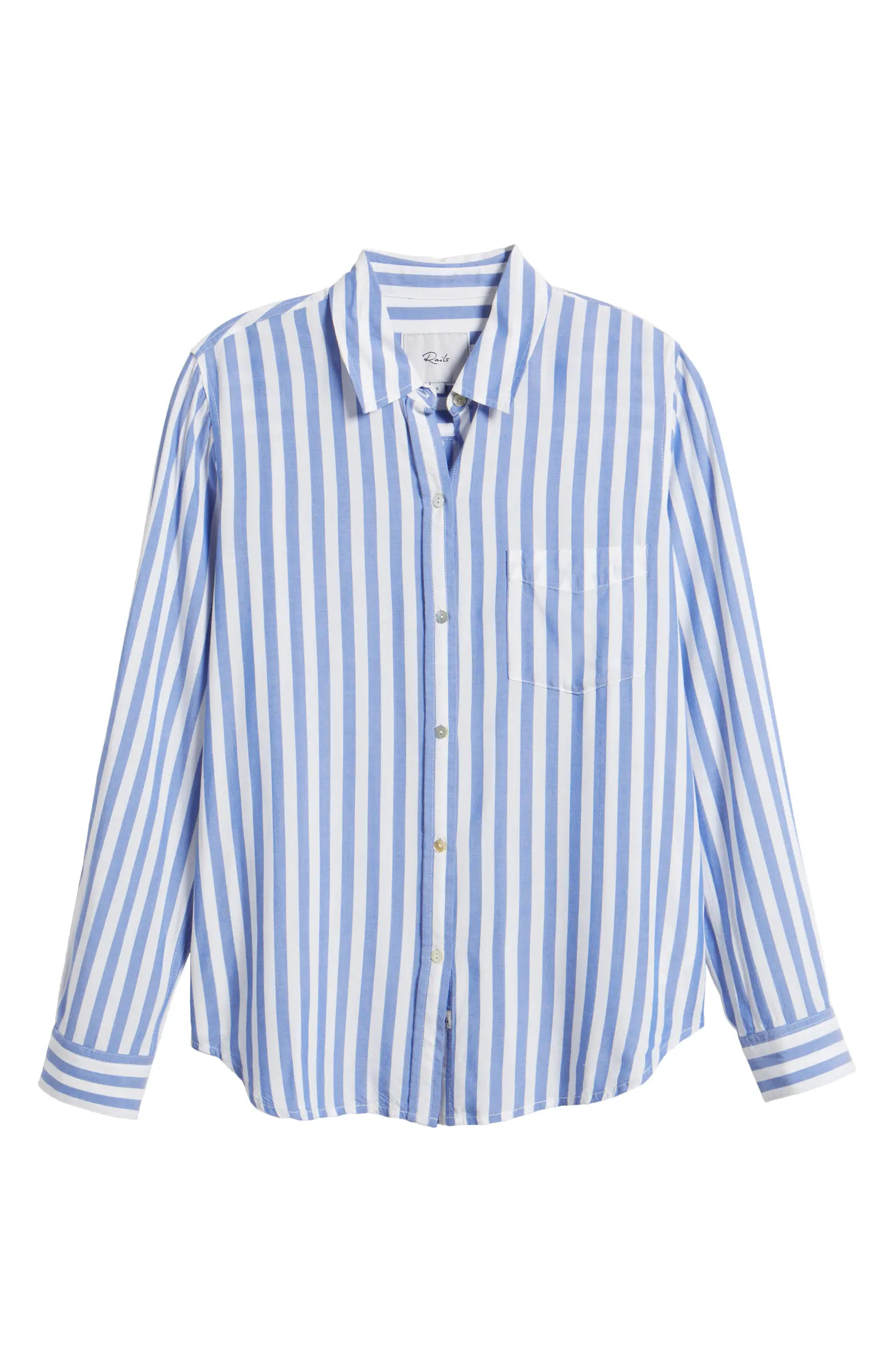 Wren Stripe Button-Up Shirt | Nordstrom