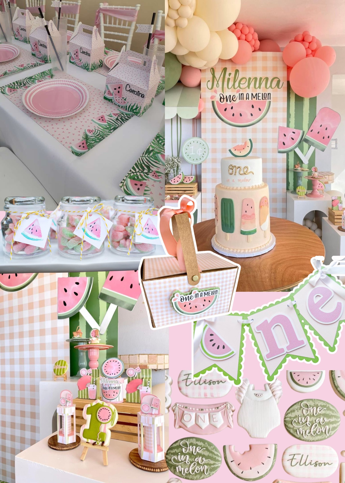 One in a melon first birthday party theme I love but not using 

#LTKBaby #LTKKids #LTKmomlife