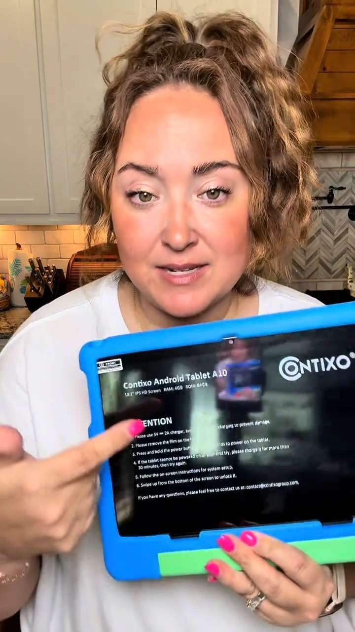 Contixo A10 Kids Tablet with 14 Apps, Lingokids & Epic, 10.1" HD Screen, Android 15, Parental Controls, WiFi, 4+64GB Storage, al Tablet for Kids Ages 3-12, Boys & Girls Gift 

 #LTKmomlife #LTKActive #LTKKids