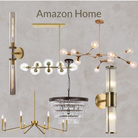 Amazon Lighting Chandelier Sconces Home Lighting Living Room Dining Room Amazon Finds 

#LTKhome #LTKfindsunder100