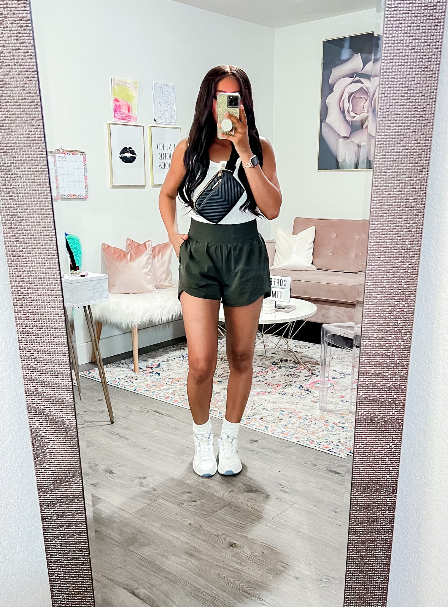 Top(gifted): Full length with functional buttons. •Shorts(gifted): I am 5’4” wearing a small, two pockets and built in briefs. •Shoes: I went with my normal size.

#LTKtravel #LTKfit #LTKFind