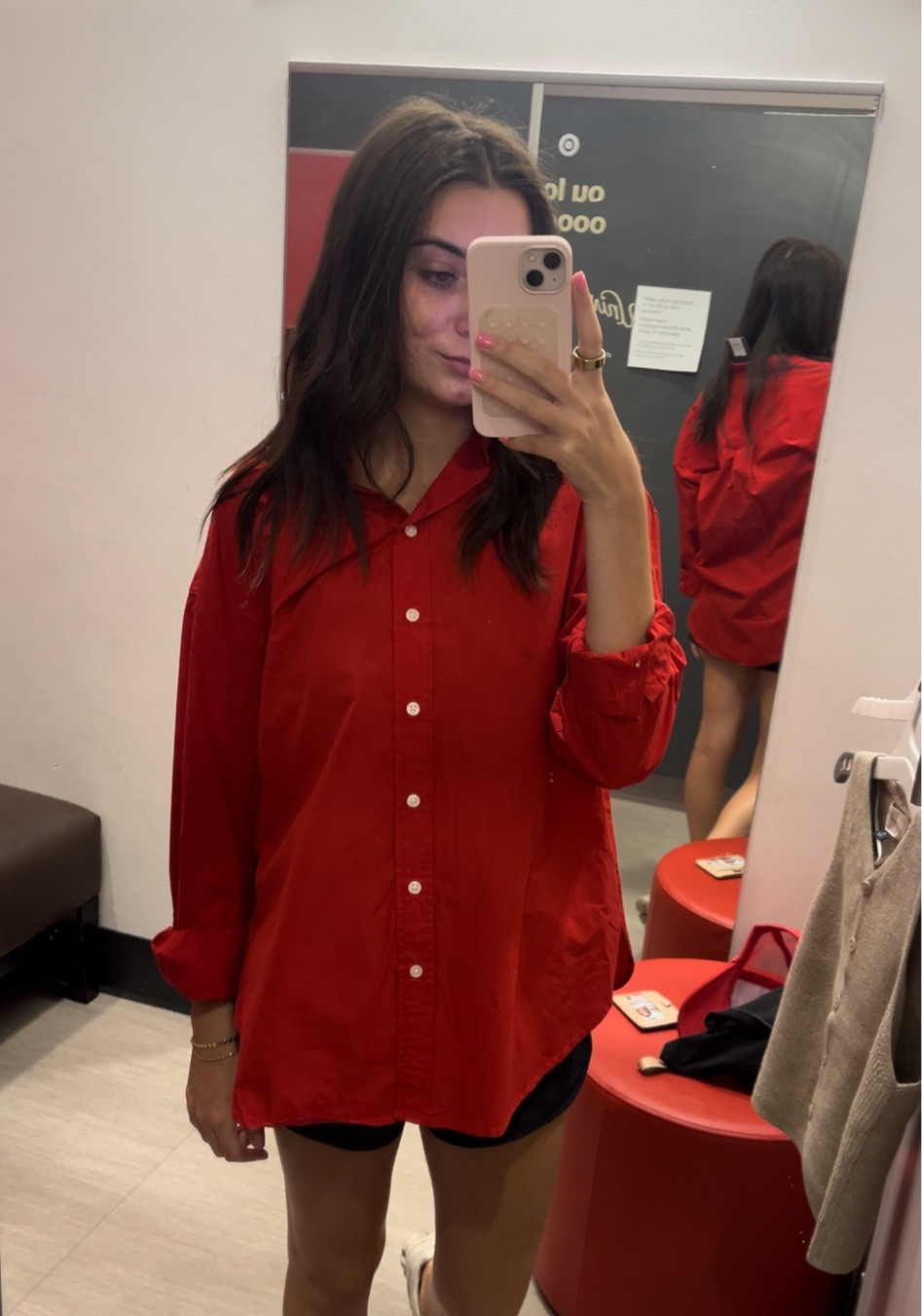 new target red button down (:

#LTKSeasonal #LTKBacktoSchool #LTKStyleTip