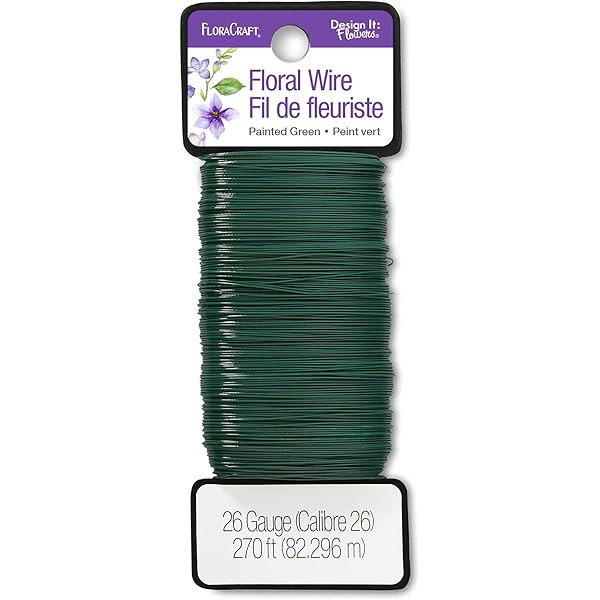 Cousin DIY Green Paddle Wire, 24 Gauge, 110ft | Amazon (US)