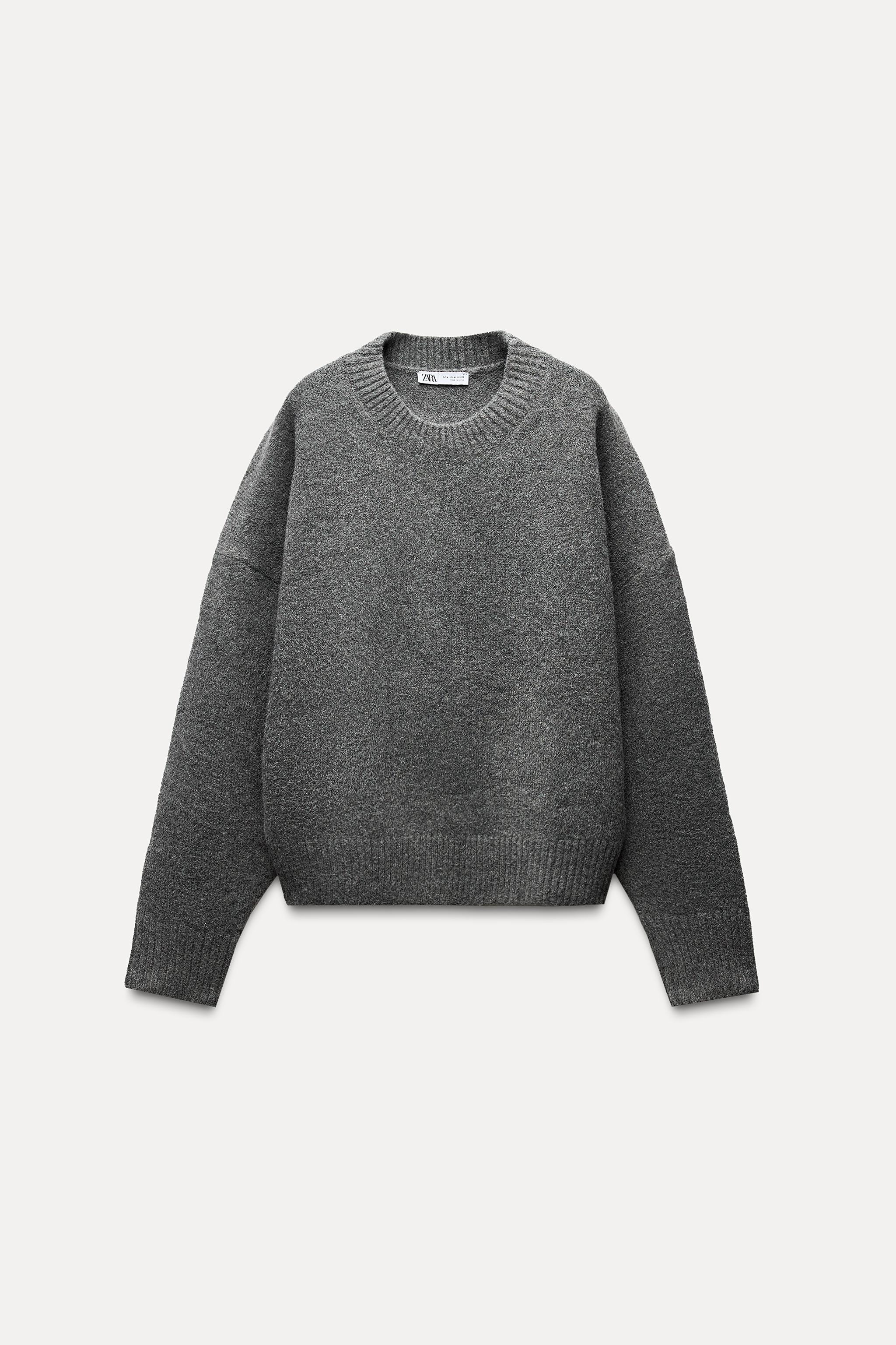 SOFT PLAIN KNIT SWEATER | Zara UK