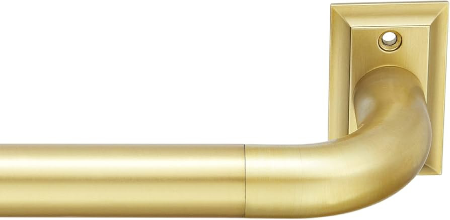 MODE Room Darkening Collection 1” Diameter Blackout Curtain Rod Set with Steel Wall Mounted Adj... | Amazon (US)