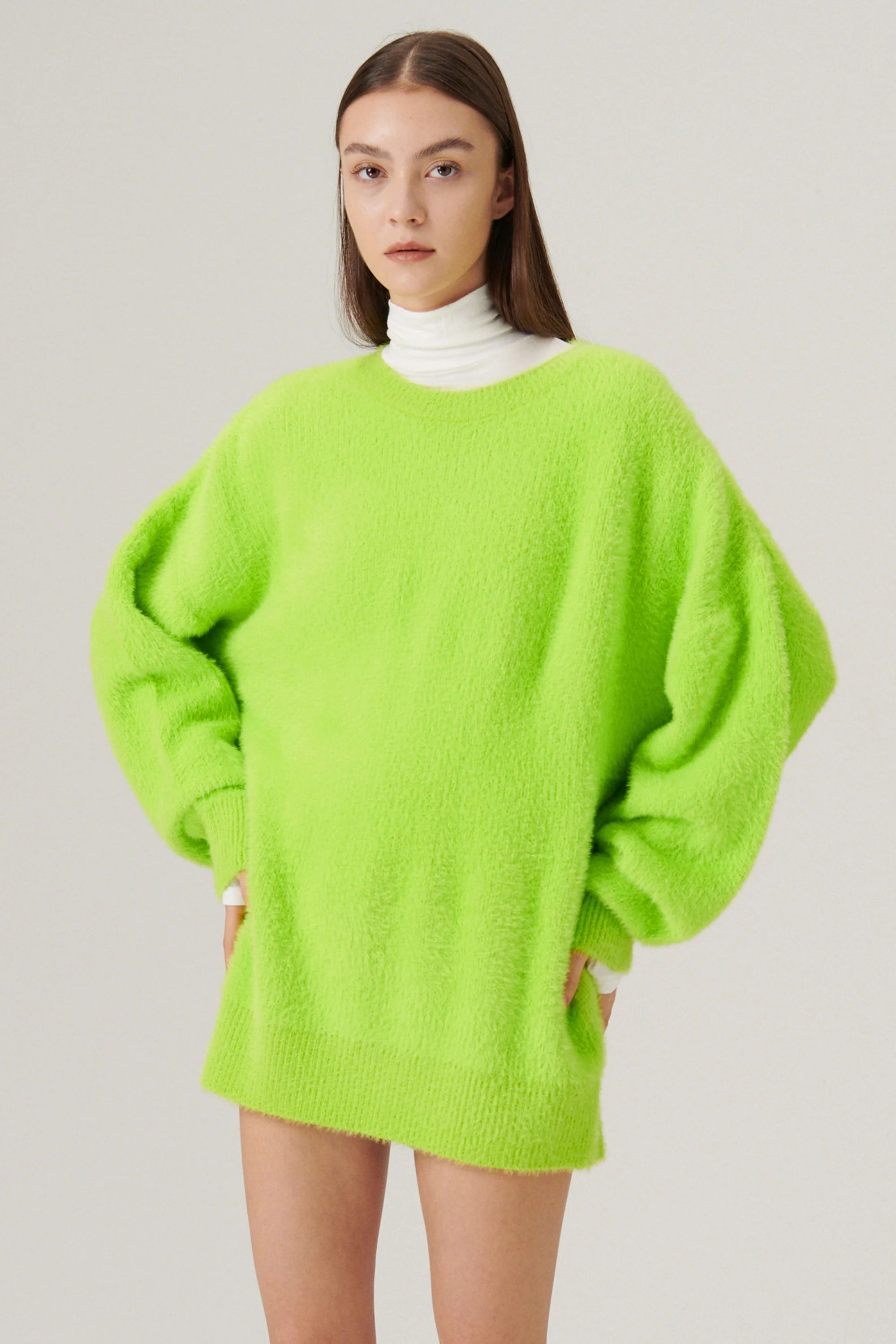 Andy Fuzzy Sweater/Dress | Storets (Global)